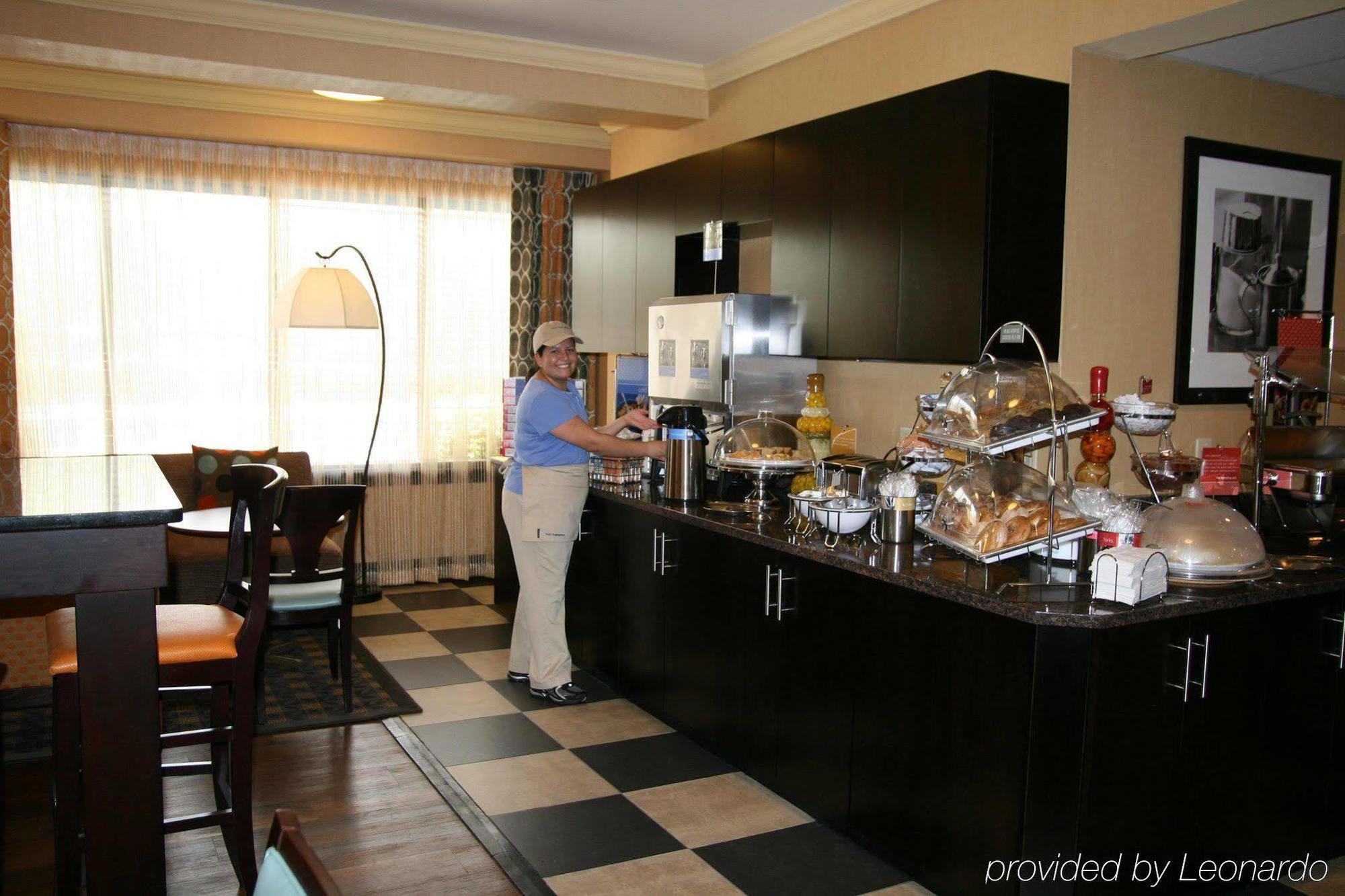 Hampton Inn Dalton Restoran foto